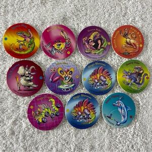 5/$35 Vintage 1994 S.G.I. Cap Flingers Collectible POGs x 11